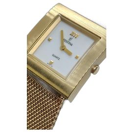 Autre Marque Festina 8970 Uhr goldplattiert