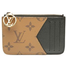 Louis Vuitton Monogram Reverse Porte Carte Romy Business Card Case