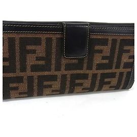 FENDI Zucca W Bifold Geldbörse