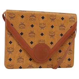 MCM Visetos Shoulder bag Canvas and Leather