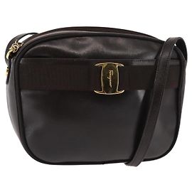 Fotocamera in pelle Salvatore Ferragamo Vara Bow