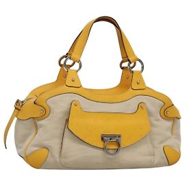 Borsa Gancini Salvatore Ferragamo in tela e pelle