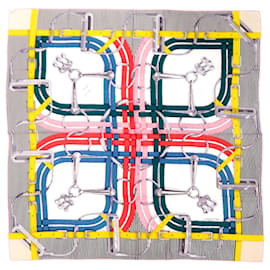 Sciarpa Hermès Carre Jean 140 MORS A JOUETS