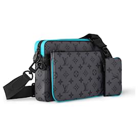 Louis Vuitton Trio Messenger Eclipse Grigio Tela