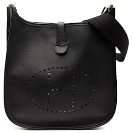 Hermès Evelyne II 29 in Epsom nero