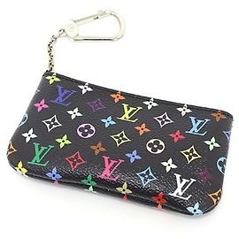Louis Vuitton Monogram Multicolore Coin Purse by Takashi Murakami
