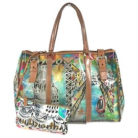 Prada BR2515 Schulter-/Tote-Bag mit venezianischem Druck