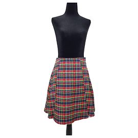 Versace Jeans Couture Versace Vintage-Kleid im Tartan-Stil der 1990er Jahre
