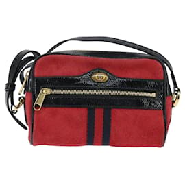 Bolso de Hombro Ophidia Mini de Ante Gucci