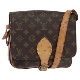 Borsa Cartouchiere Louis Vuitton in tela Monogram MM