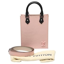 Borsa a Spalla Petite Sac Plat in Pelle Epi Louis Vuitton