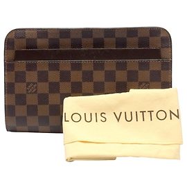 Borsa Clutch Louis Vuitton Damier Ebene
