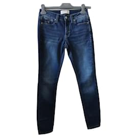 Calvin Klein Jeans Slim Denim Raw Azul