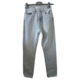 Jeans Rectos Calvin Klein Azul Oscuro Denim