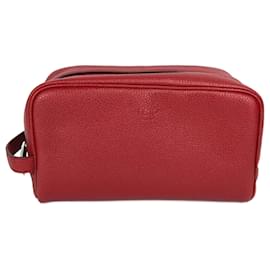 Rote Leder-Clutch von Fendi