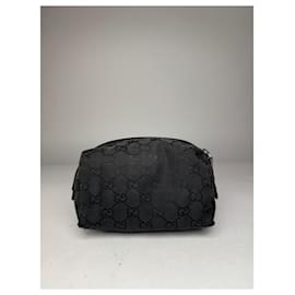 Mini borsa vintage Gucci monogramma nera