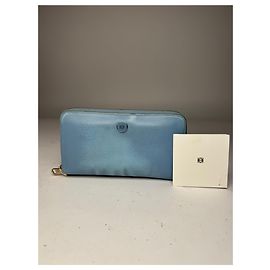 Portafoglio in pelle Loewe Madrid vintage blu
