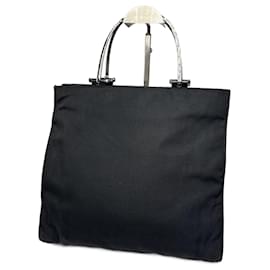 Borsa vintage Gucci era Tom Ford in poliestere nero