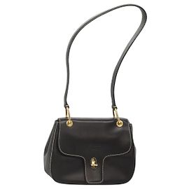 Borsa a spalla vintage Prada in pelle