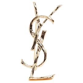 Spilla Cassandre Yves Saint Laurent 2025 Media Dorata YSL Spilla Pristine