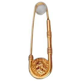VERSACE vergoldete Brosche - Versace