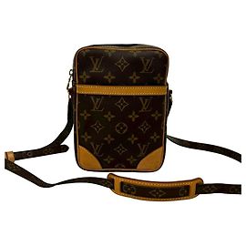 Borsa a spalla mini Danube in pelle Monogram Louis Vuitton