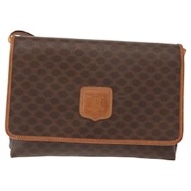 Céline Bolsa de Ombro Celine Vintage Macadam em Lona Pequena