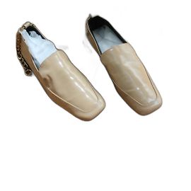 By Far Lackleder Slipper Größe 37 beige