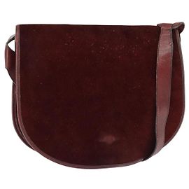 Borsa a Spalla Balenciaga in Pelle Scamosciata