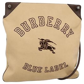 Borsa a spalla Burberry Blue Label in velluto