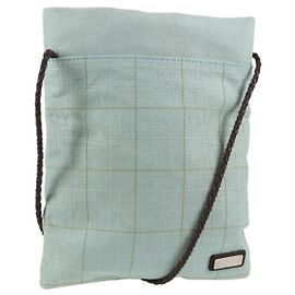 Bolso de Hombro Vintage Burberry de Lona