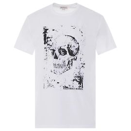 ALEXANDER MCQUEEN - T-Shirt  Skull Iconic Print XXL SLIM FIT