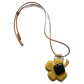 Collana Pendente in Resina Quadrifoglio Manrni Vintage - Marni