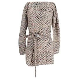 Vestido Mini Accent Woven Bridget de Rotate Birger Christensen en Algodón Multicolor - Autre Marque