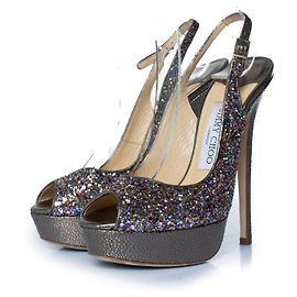 Décolleté glitter Jimmy Choo