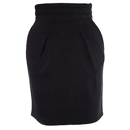 Falda lápiz negra Elisabetta Franchi.