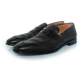 Hugo Boss Mocasines de cuero trenzado Boss Lisbon
