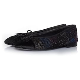 Ballerina in ponyskin e lurex Chanel