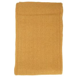 Bonpoint Écharpe skinny en cachemire moutarde