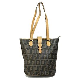 Fendi Zucca-Muster Bucket Tote Bag