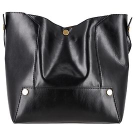 Stella Mc Cartney Borsa Tote Popper Stella McCartney in ecopelle nera