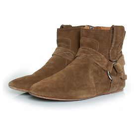 Botines de ante khaki Ralph de Isabel Marant