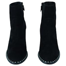 Botines de ante negro Kailee Pearl de Stuart Weitzman