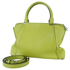 CARTIER Sac à main moyen C De Cartier vert clair