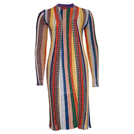 Gestreifter Lurex-Cardigan von Missoni.