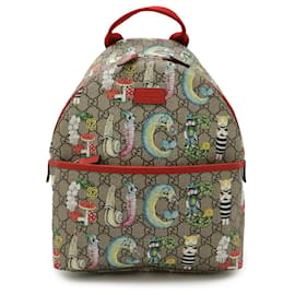 Gucci GG Supreme Rucksack aus PVC-Leder