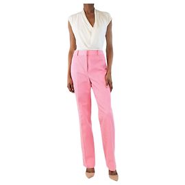Victoria Beckham Rosa Cordhosen - Größe UK 10