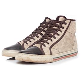 Beige Canvas Sneaker von Gucci