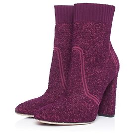 Botines de punto boucle Fiona de Gianvito Rossi