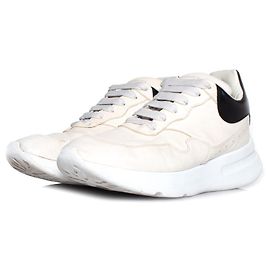 Sneakers color crema Alexander McQueen